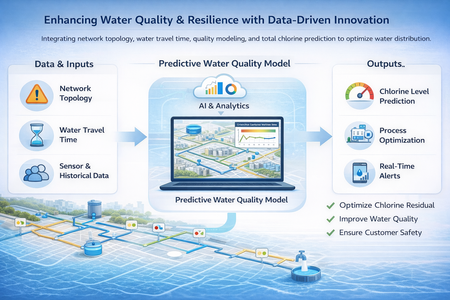 Enhancing Water Quality and Resilience with Data-Driven Innovation